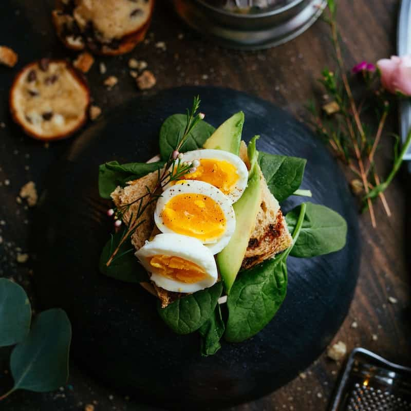 Photo of beautifully
                    arranged food