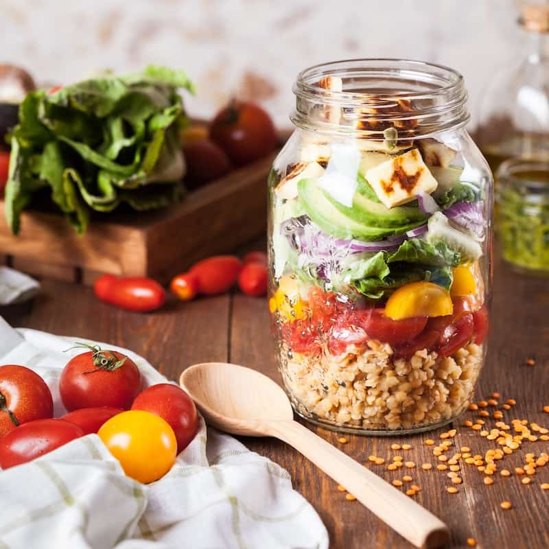 Photo of beautifully
                    arranged food